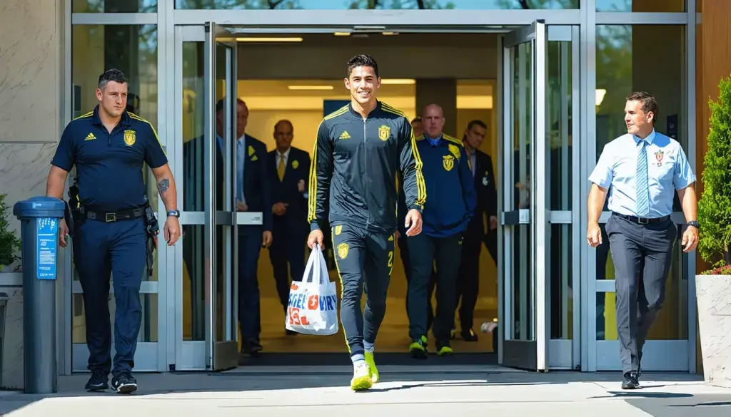 James Rodríguez Emerges from Hospital After Severe Dehydration Episode